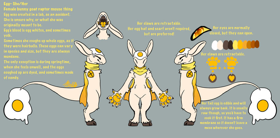 $35 Three View Reference with extra mouth and eye